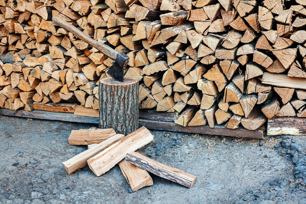 achat de bois de feu Yannick Paysages
